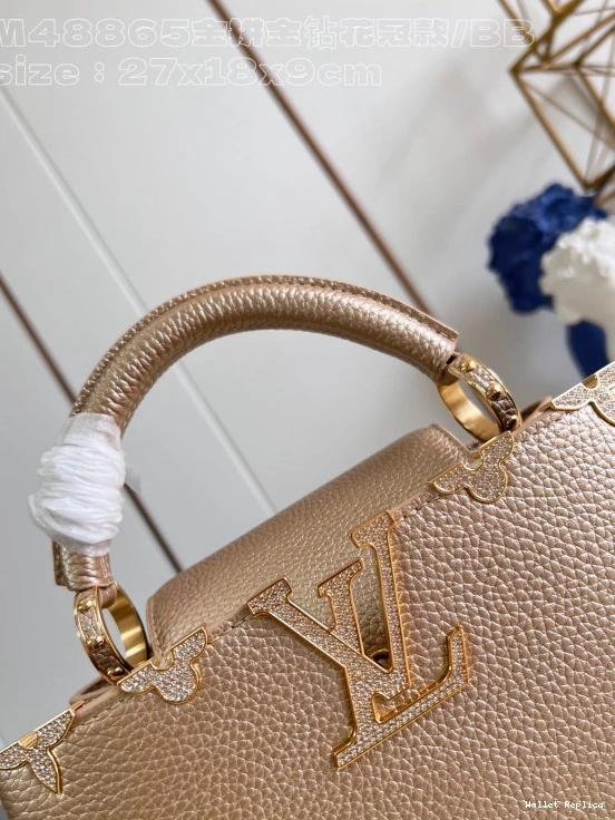 Cheap LOUIS CAPUCINES VUITTON BB-27*18*9CM 0729